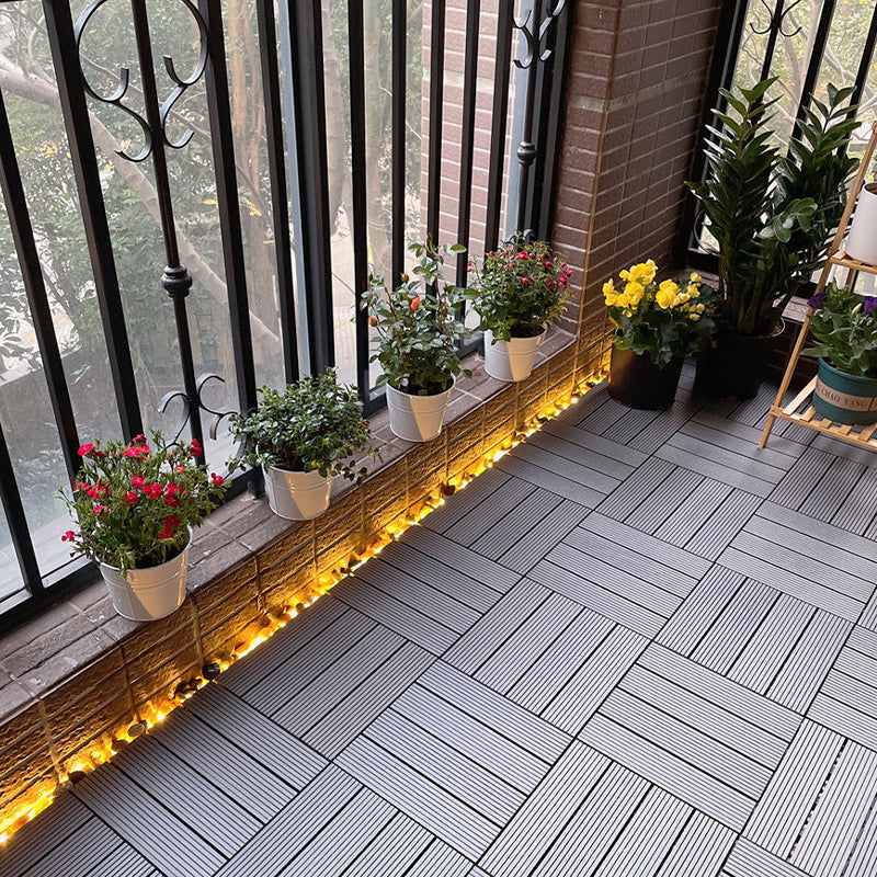 Avtoit | Corrosion-resistant Wood Floor Modern Style Square Outdoor Wood Floor