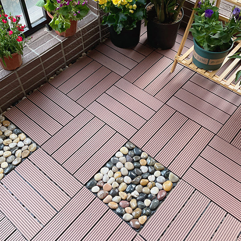 Avtoit | Corrosion-resistant Wood Floor Modern Style Square Outdoor Wood Floor