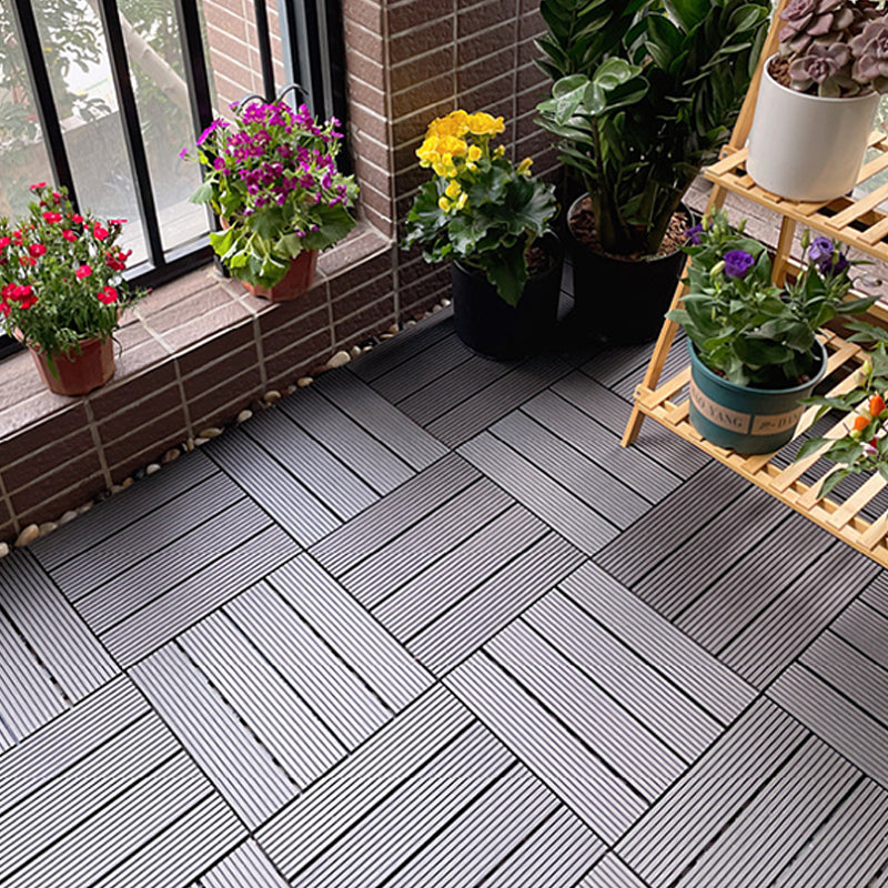Avtoit | Corrosion-resistant Wood Floor Modern Style Square Outdoor Wood Floor