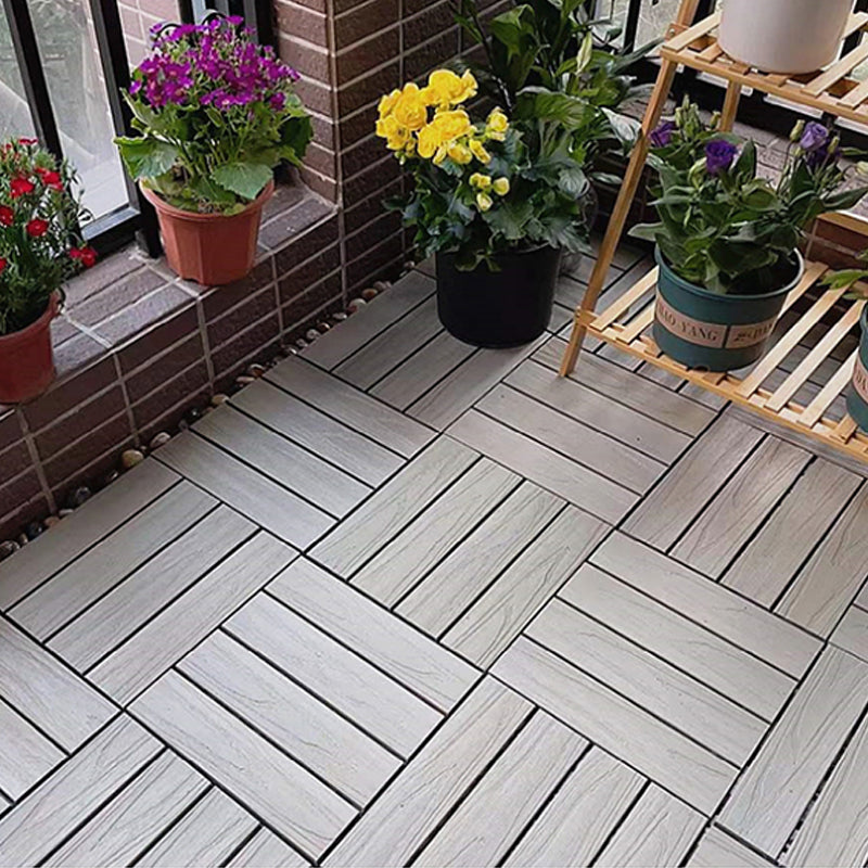 Avtoit | Corrosion-resistant Wood Floor Modern Style Square Outdoor Wood Floor