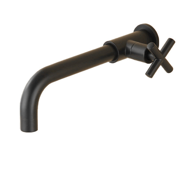 Avtoit | Widely used wall-mounted bathroom sink faucet cross handle low arch faucet