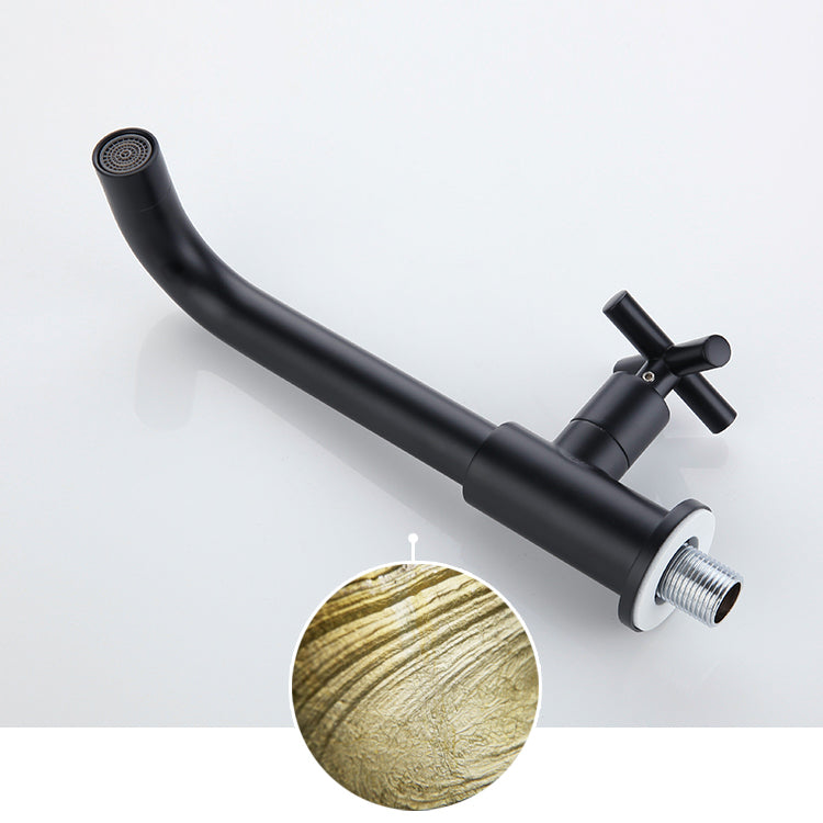 Avtoit | Widely used wall-mounted bathroom sink faucet cross handle low arch faucet