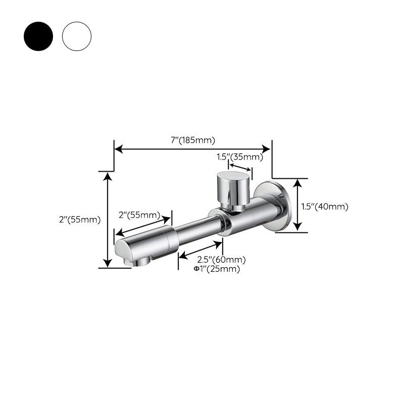 Avtoit | Widely used wall-mounted bathroom sink faucet cross handle low arch faucet