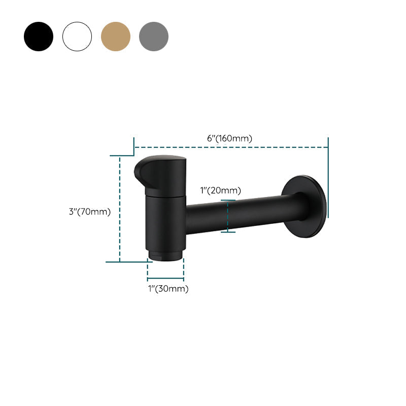Avtoit | Widely used wall-mounted bathroom sink faucet cross handle low arch faucet