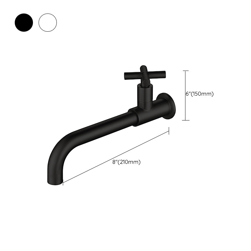 Avtoit | Widely used wall-mounted bathroom sink faucet cross handle low arch faucet