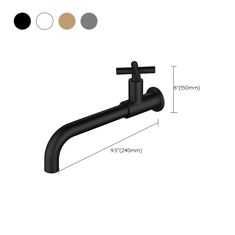 Avtoit | Widely used wall-mounted bathroom sink faucet cross handle low arch faucet