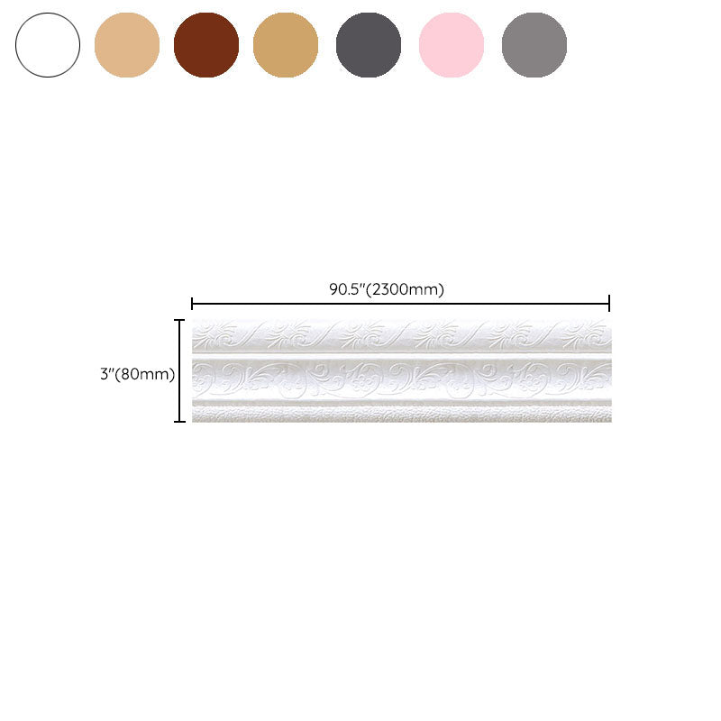 Avtoit | Mosaic Tiles Peel & Stick Tile PVC Kitchen Waterproof Skirting Board Peel and Stick Wall Tile