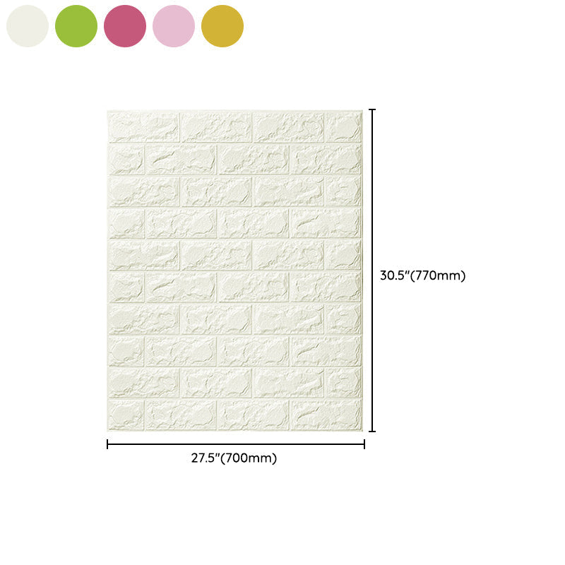 Avtoit | Peel and Stick Tile Plastic Rectangular Subway Tile Kitchen and Bathroom