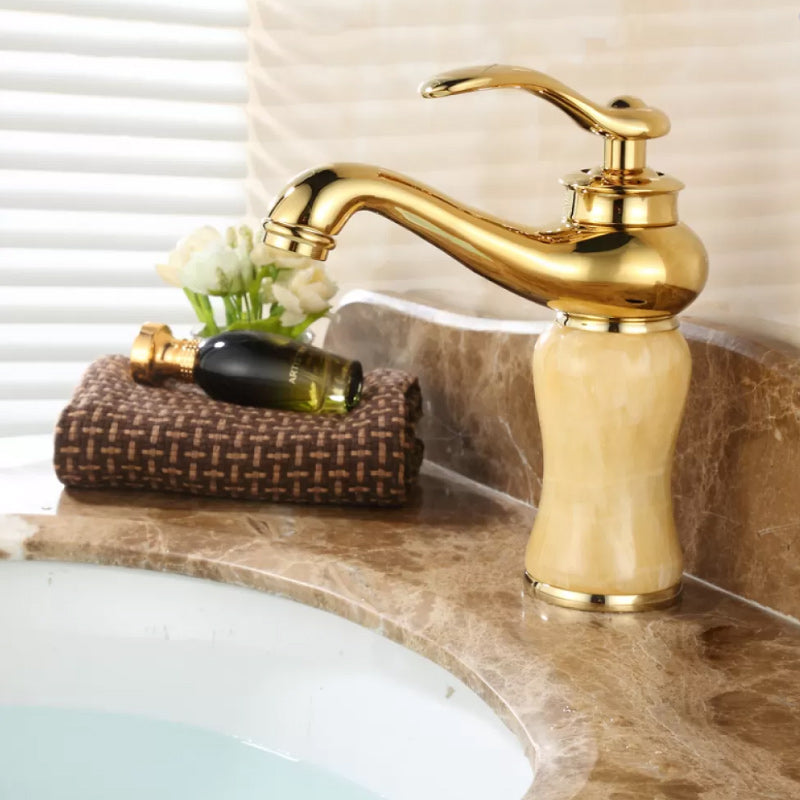 Avtoit | Luxury Vessel Faucet Lever Handle Low Arc Vessel Sink Bathroom Faucet