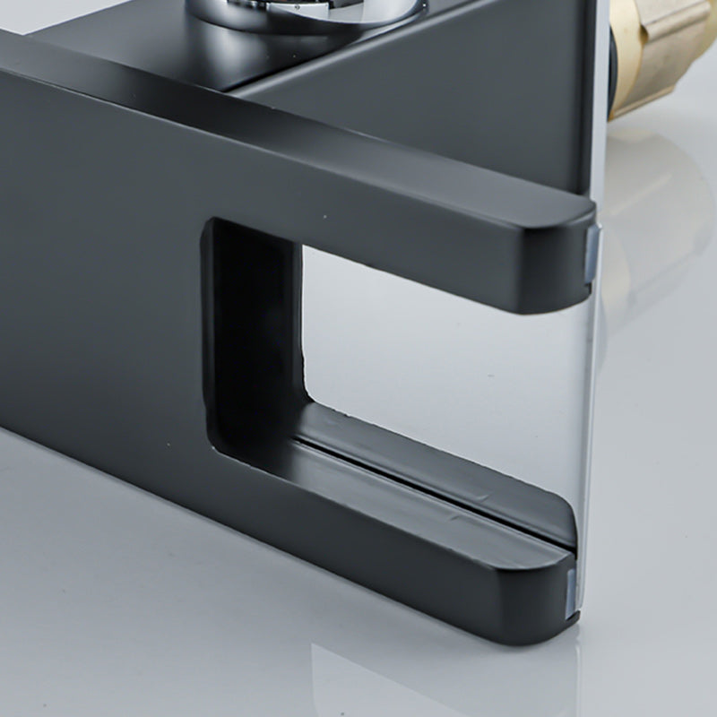 Avtoit | Waterfall basin mixer tap square lever handle with LED three-color light