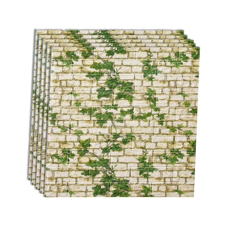 Avtoit | Industrial Wall Panel 3D Brick Wall Panels Waterproof Stickers Wall Tiles Set of 10
