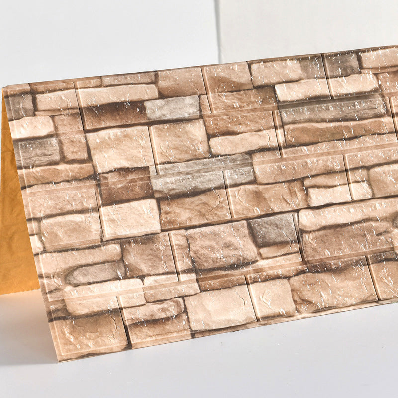 Avtoit | Industrial Wall Panel 3D Brick Wall Panels Waterproof Stickers Wall Tiles Set of 10