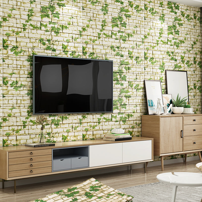Avtoit | Industrial Wall Panel 3D Brick Wall Panels Waterproof Stickers Wall Tiles Set of 10
