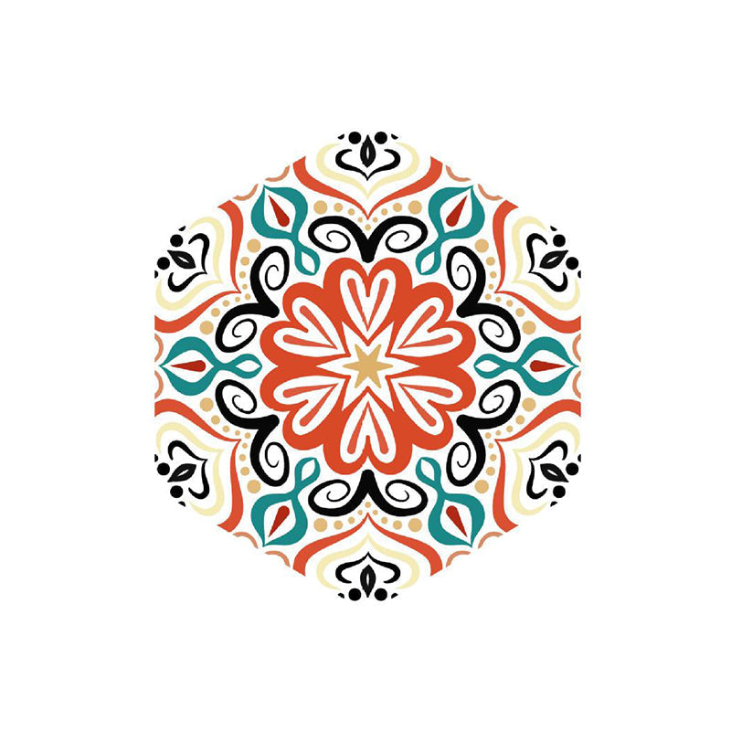 Avtoit | Plastic Mosaic Tile Wallpaper Hexagonal for Stick-On and Removable Back Wall Tile