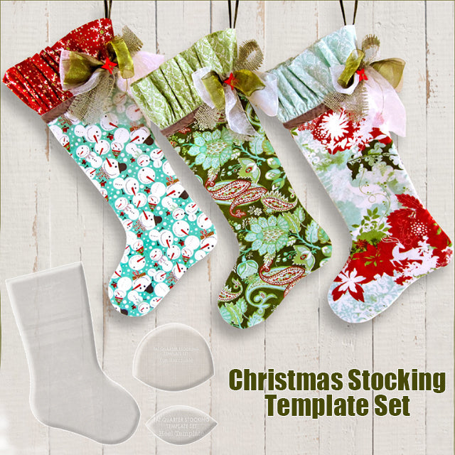 Avtoit | Handmade Christmas Stocking Template Set - (With Instructions)