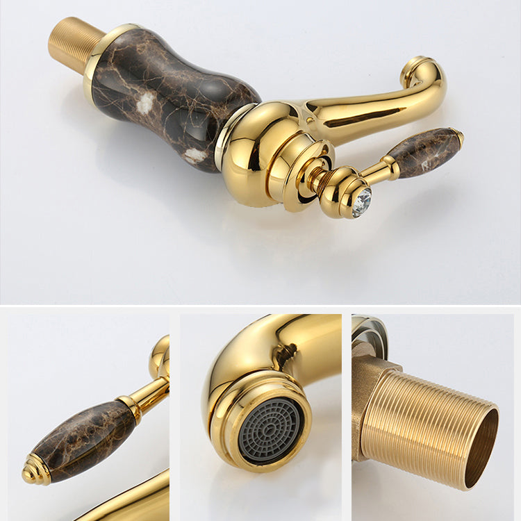 Avtoit | Glam Basin faucet Lever handle Low arch basin faucet Bathroom faucet