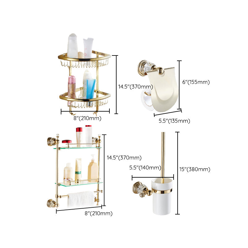 Avtoit | Traditional Brass Bathroom Accessories Single Item or Set