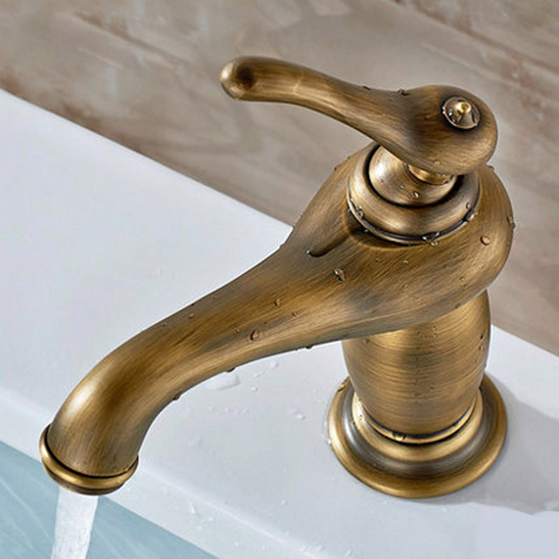 Avtoit | Vintage Classic Vessel Faucet Lever Handle Low Arc Vessel Sink Bathroom Faucet