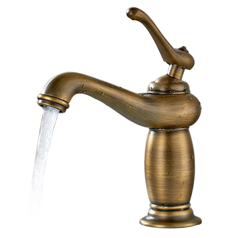 Avtoit | Vintage Classic Vessel Faucet Lever Handle Low Arc Vessel Sink Bathroom Faucet