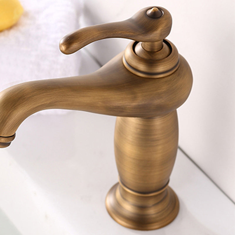 Avtoit | Vintage Classic Vessel Faucet Lever Handle Low Arc Vessel Sink Bathroom Faucet