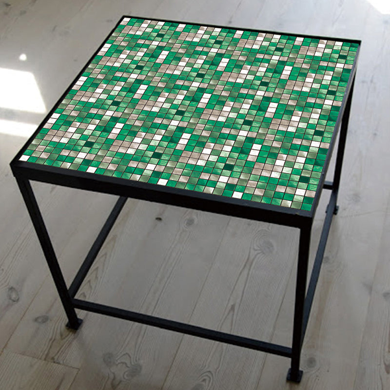 Avtoit | Square Peel and Stick Tile Grid Mosaic Tiles Interior Wallpaper