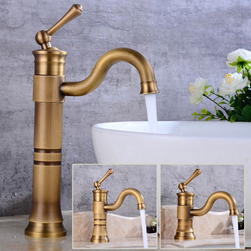 Avtoit | Classic basin mixer with swivel spout, single lever basin mixer