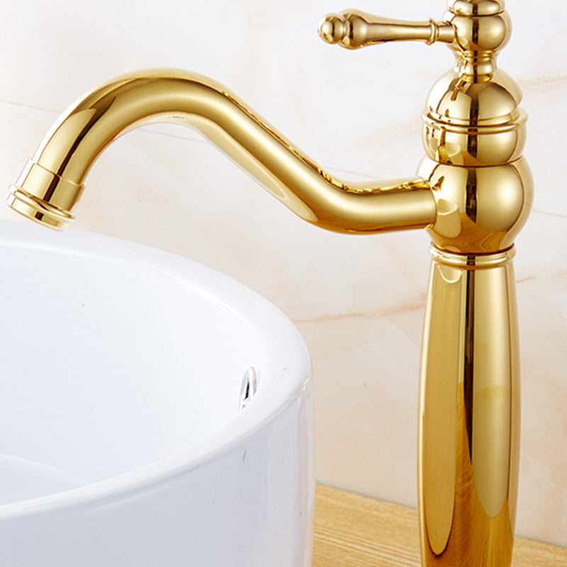 Avtoit | Glam Vessel Faucet Swivel Spout Lever Handle Sink Faucet