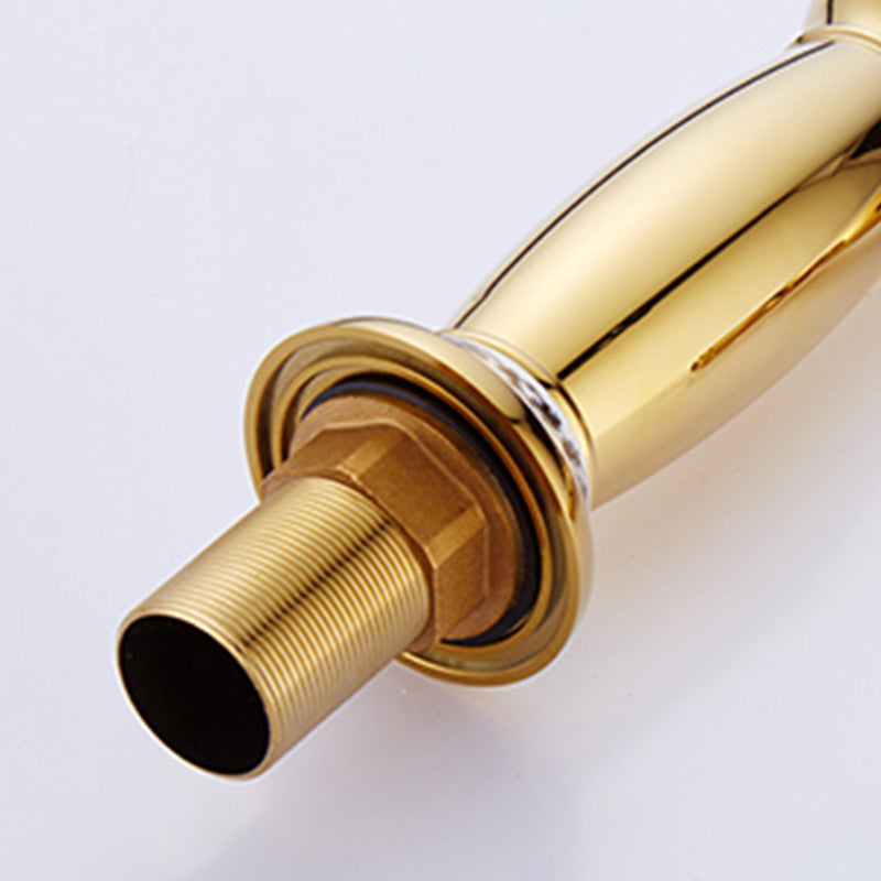 Avtoit | Glam Vessel Faucet Swivel Spout Lever Handle Sink Faucet