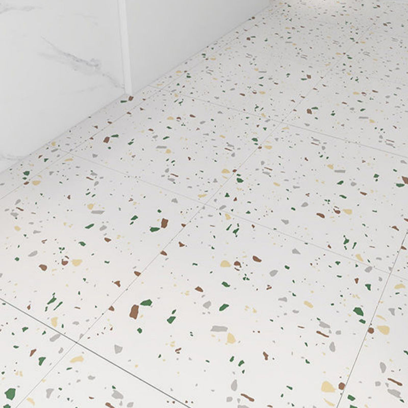 Avtoit | Modern Indoor Vinyl Flooring Marble Print Square PVC Vinyl Floor