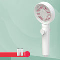 Avtoit | Handheld Shower Adjustable Spray Pattern White Round Showerhead