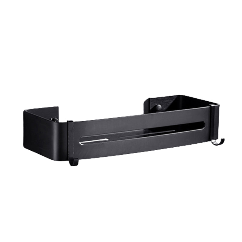 Avtoit | Matt Black Modern Bathroom Accessory Set, Set of 3, Bathroom Shelf