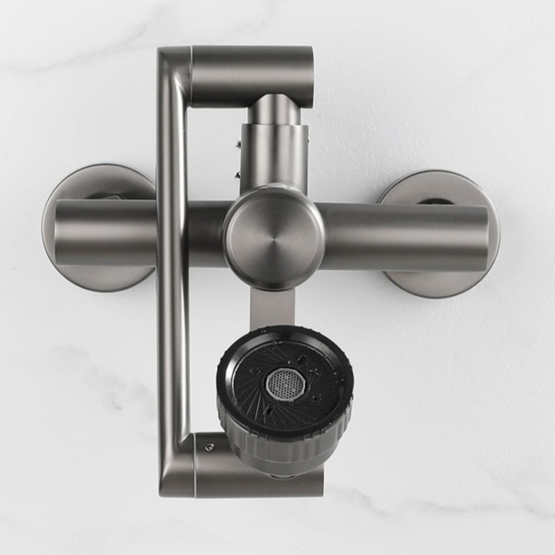 Avtoit | Modern Wall-Mount Kitchen Faucet Single Handle Faucet in Chrome