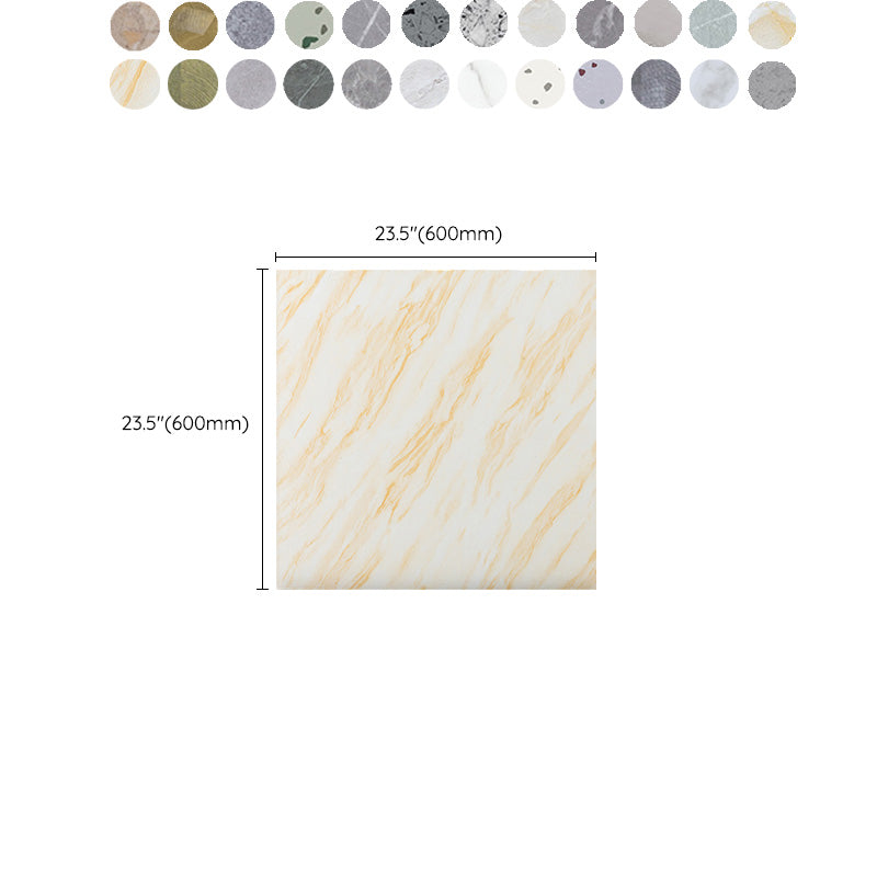 Avtoit | Modern Home Flooring Peel and Stick Marble Print Vinyl Floor