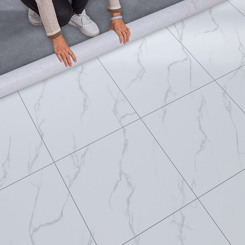 Avtoit | Home Indoor Vinyl Floor Spiral Marble Print Square PVC Vinyl Floor