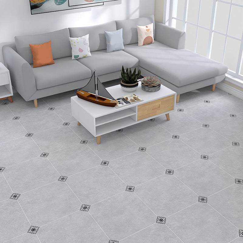 Avtoit | Home Indoor Vinyl Floor Spiral Marble Print Square PVC Vinyl Floor