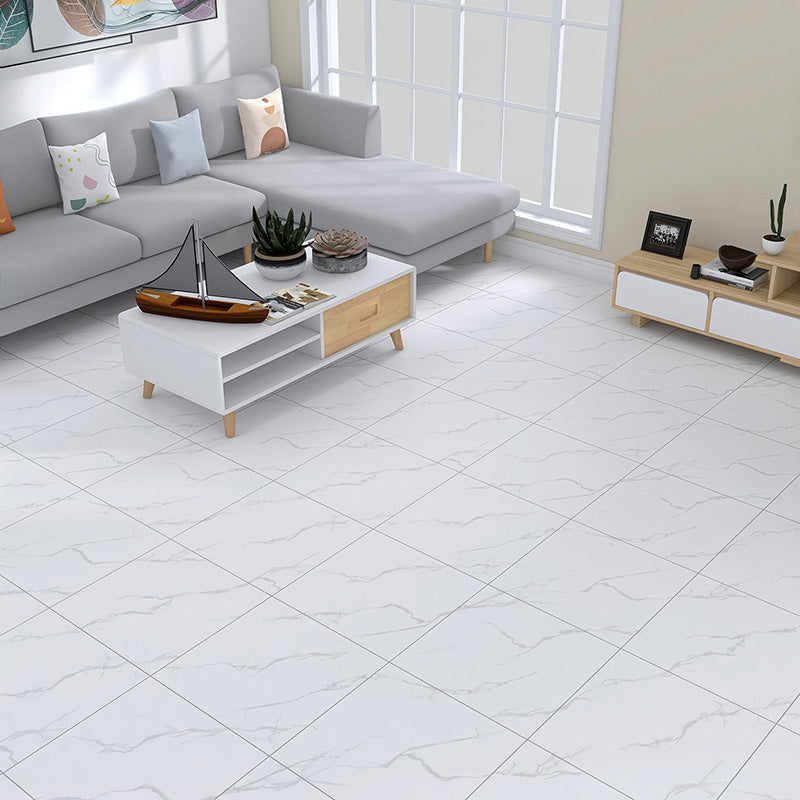 Avtoit | Home Indoor Vinyl Floor Spiral Marble Print Square PVC Vinyl Floor