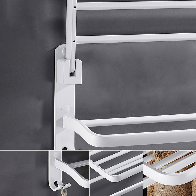 Avtoit | White Bathroom Accessories Hardware Set Modern Bathroom Accessories Set, Towel Holder