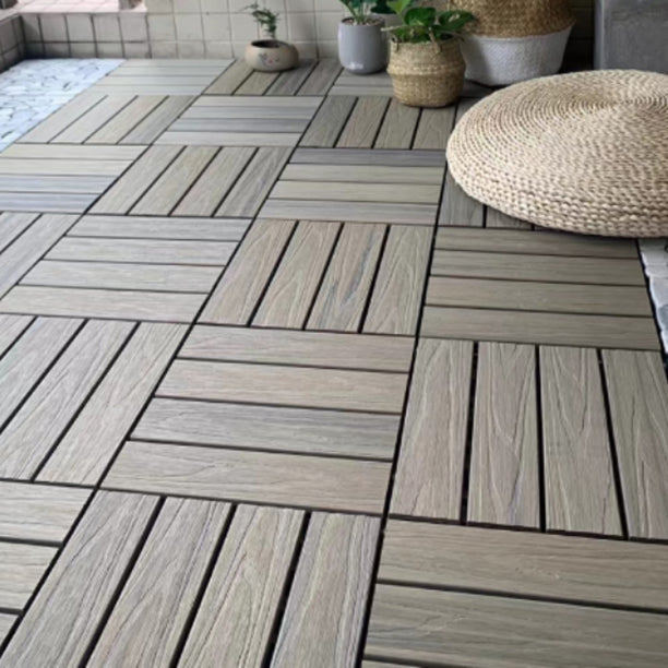Avtoit | Deck Plank Loose Lay Wood Floor Tiles Garden Outdoor Flooring