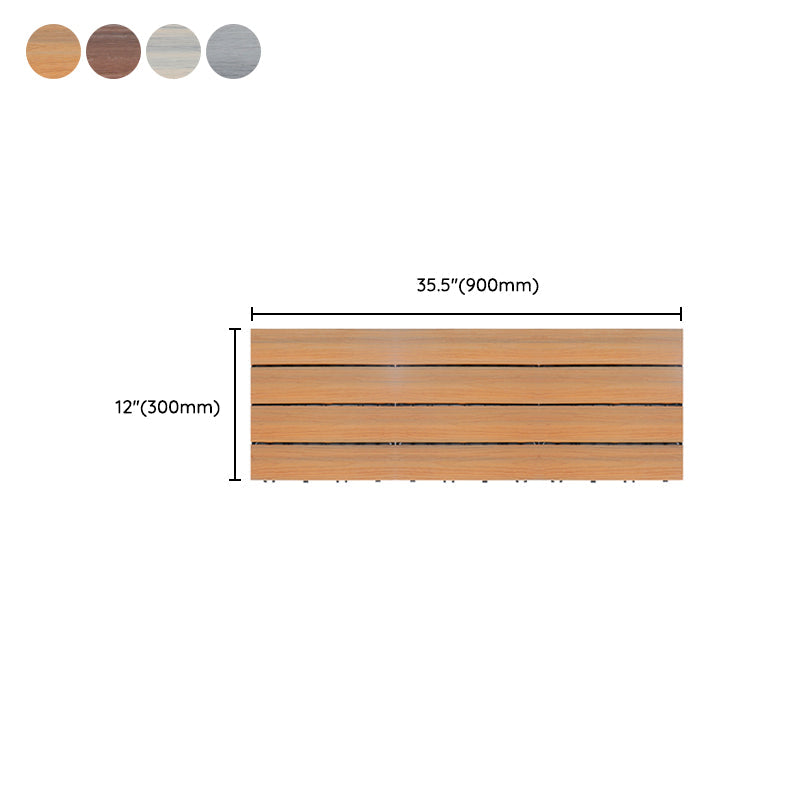 Avtoit | Deck Plank Loose Lay Wood Floor Tiles Garden Outdoor Flooring