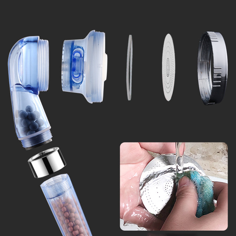 Avtoit | Bathroom Showerhead Plastic Water Filtration Round Hand Shower