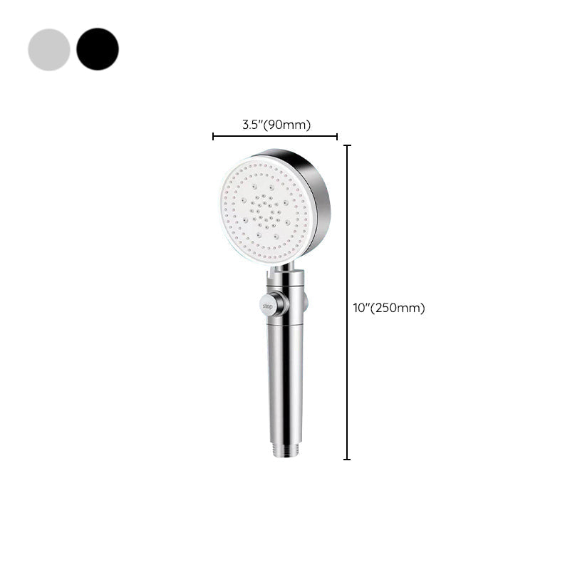 Avtoit | Modern Handheld Round Plastic Self-Cleaning Shower Head