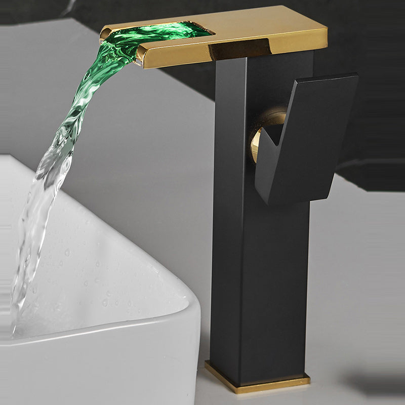 Avtoit | Waterfall spout basin tap lever handle square basin tap