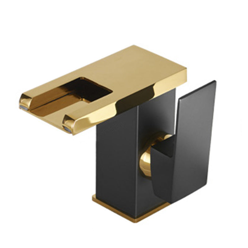 Avtoit | Waterfall spout basin tap lever handle square basin tap
