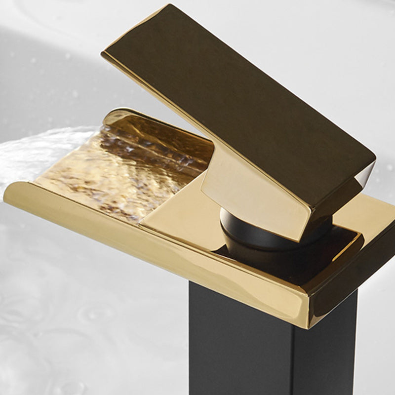 Avtoit | Waterfall spout basin tap lever handle square basin tap