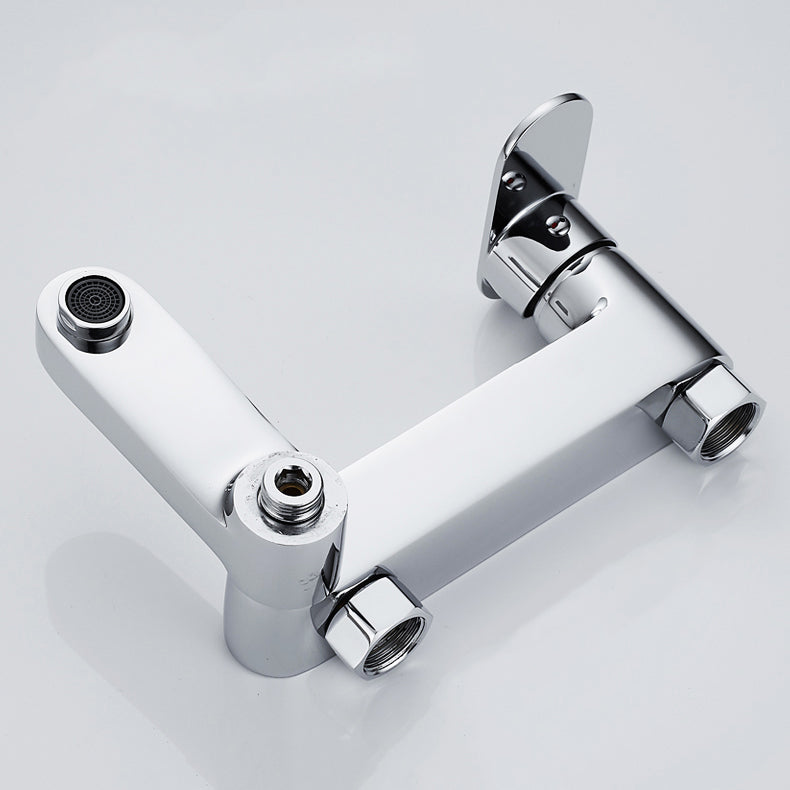 Avtoit | Modern Wall-Mounted Bathtub Faucet Trim Metal Single-Lever Bathtub Faucet Trim