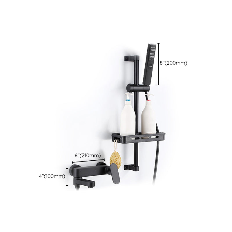Avtoit | Modern Wall-Mounted Bathtub Faucet Trim Metal Single-Lever Bathtub Faucet Trim