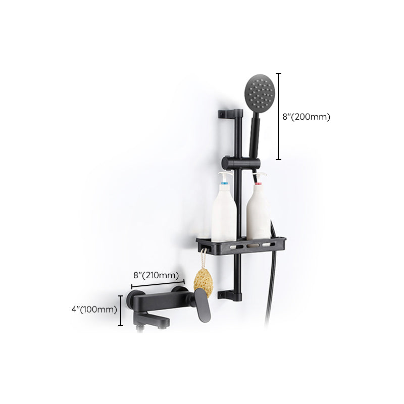 Avtoit | Modern Wall-Mounted Bathtub Faucet Trim Metal Single-Lever Bathtub Faucet Trim