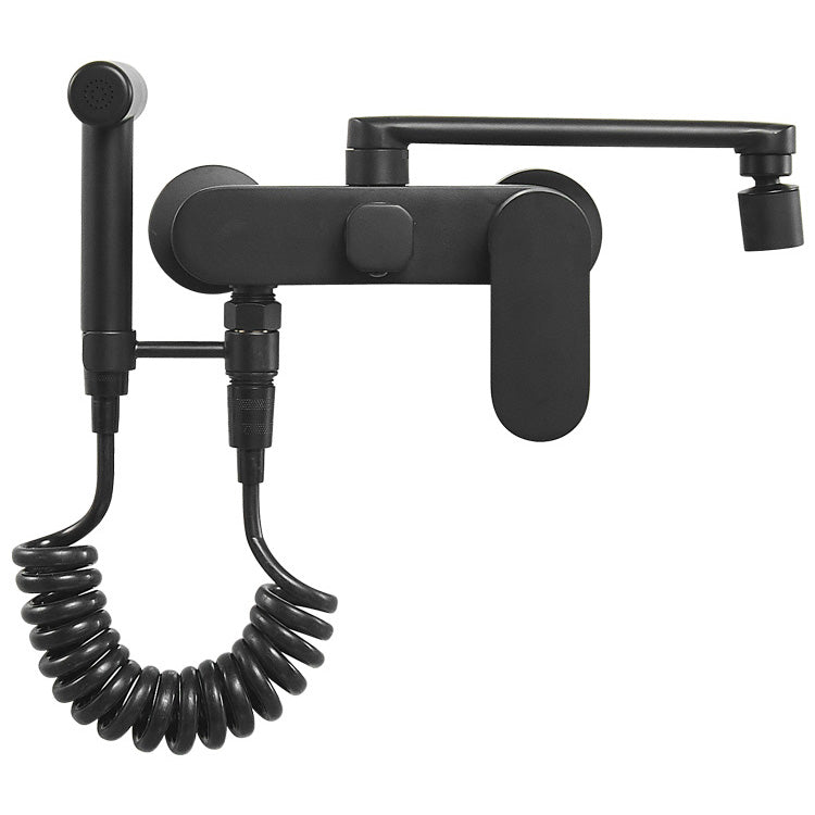 Avtoit | Metal Bathtub Faucet Trim Contemporary Lever Handle Bathtub Faucet Trim