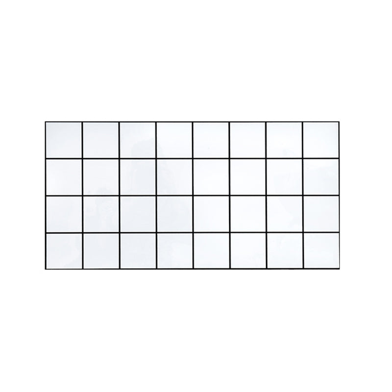 Avtoit | PVC Rectangular 12" X 23" 5-Pack Peel & Stick Mosaic Tile Kitchen and Bathroom Backsplash
