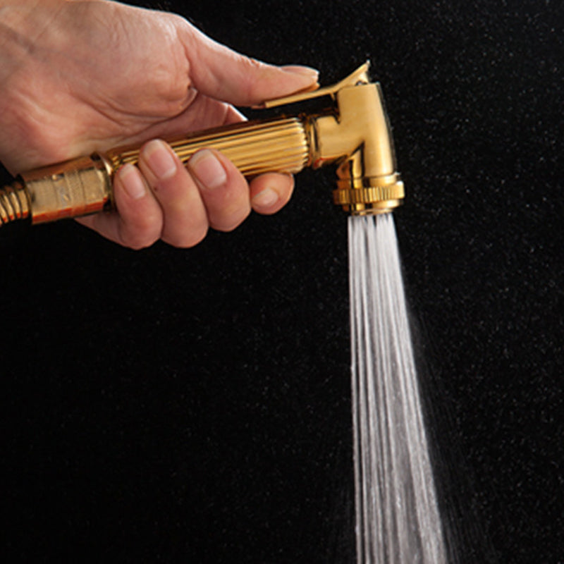 Avtoit | Contemporary Shower Head Square Golden Bathroom Handheld Shower